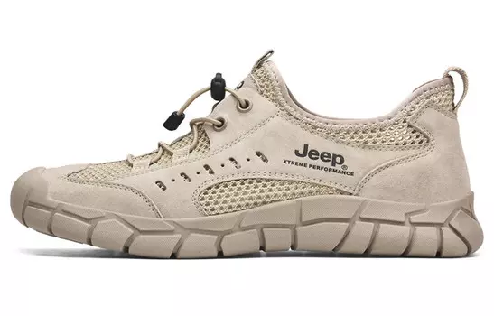 Кроссовки мужские с низким верхом песочного цвета Jeep
