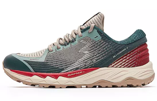 Кроссовки мужские с низким верхом пшенично-коричневый/фитнес-красный 361°