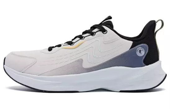 Кроссовки мужские с низким верхом Qiaodan, цвет Black/Silver