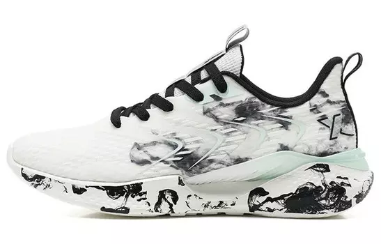 Кроссовки мужские с низким верхом Sail белые/пенистые зеленые/черные Xtep