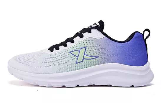 Кроссовки мужские с низким верхом Sail белые/УФ/желево-зеленые Xtep