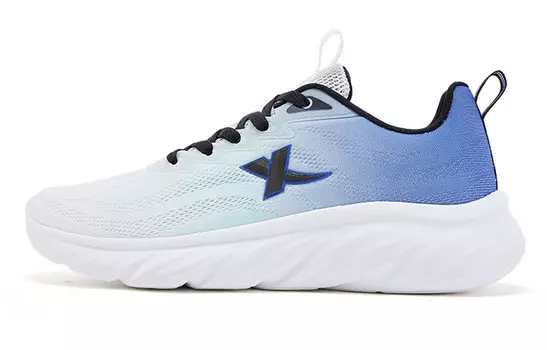 Кроссовки мужские с низким верхом Sail Белый/фиолетово-синий Xtep