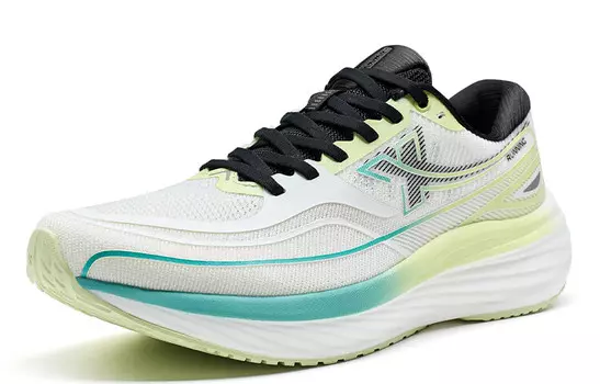 Кроссовки мужские с низким верхом Sail Белый/желево-зеленый Xtep