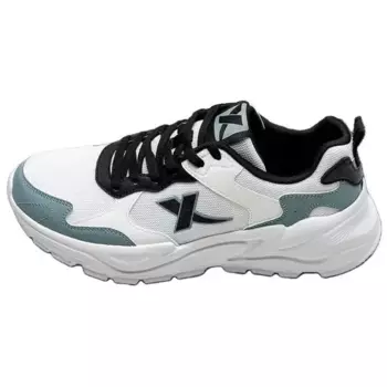 Кроссовки мужские с низким верхом Sail Белый кошачий глаз Серый Черный Xtep