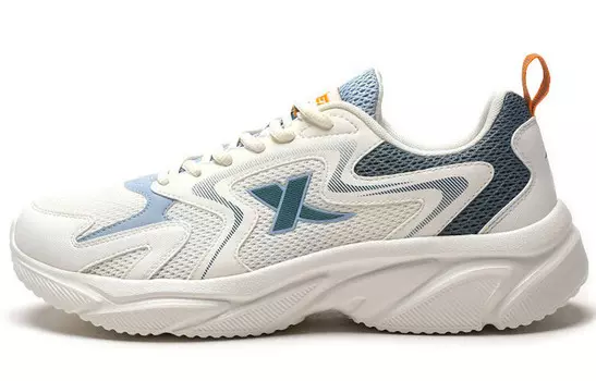 Кроссовки мужские с низким верхом Sail White / Twilight Blue / Sunset Mist Blue Xtep