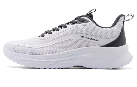 Кроссовки мужские с низким верхом серо-серебристые Electric Switch серые Qiaodan