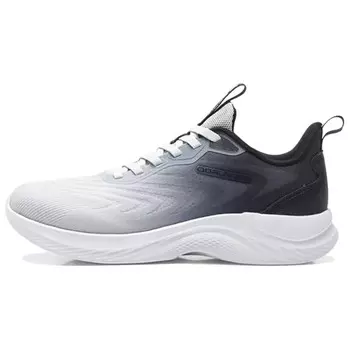 Кроссовки мужские с низким верхом серо-серебристый/черный Qiaodan