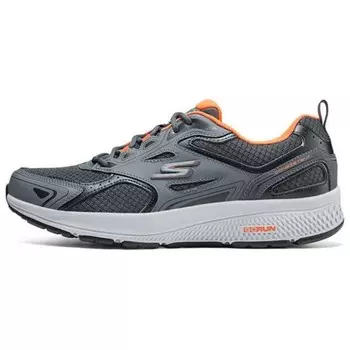 Кроссовки мужские с низким верхом серые/оранжевые Skechers