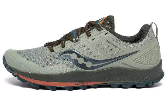 Кроссовки мужские с низким верхом серые/оранжевые Saucony