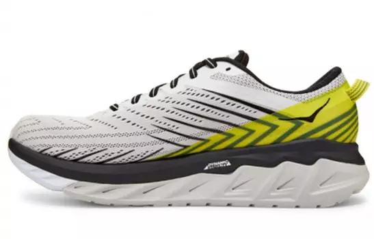 Кроссовки мужские с низким верхом серые/желтые Hoka One One