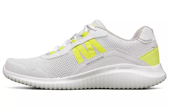 Кроссовки мужские с низким верхом серые/желтые Skechers