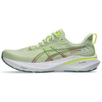 Кроссовки мужские с низким верхом серые/желтые Asics