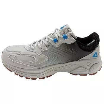 Кроссовки мужские с низким верхом светло-серые/черные Peak