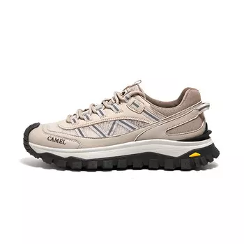 Кроссовки мужские с низким верхом, темно-песочные Camel