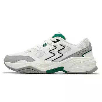 Кроссовки мужские Sailing Series Chunky с низким верхом, белый/переработанные серый 361°