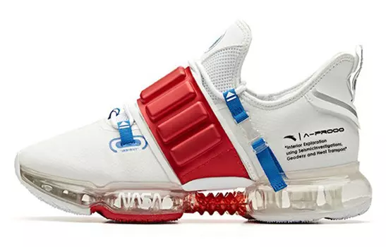 Кроссовки мужские SEEED Low-top белые/красные Anta