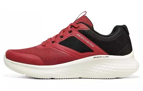 Кроссовки мужские Skech-Lite Pro Running Shoes Low-top Black/white/red Skechers