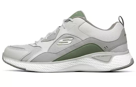 Кроссовки мужские Solar Fuse с низким верхом светло-серые Skechers