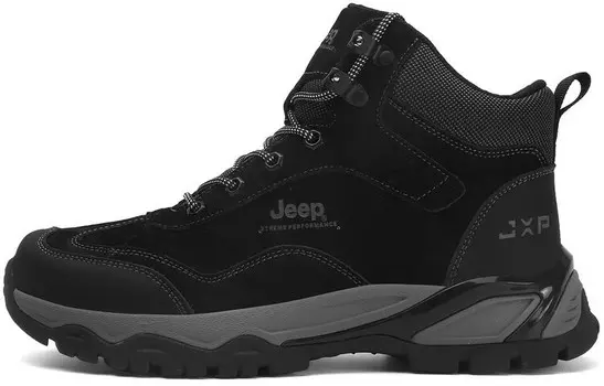 Кроссовки мужские среднего размера черные Jeep