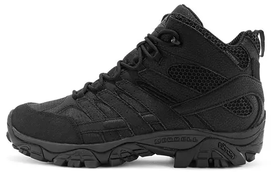 Кроссовки мужские среднего размера черные Merrell