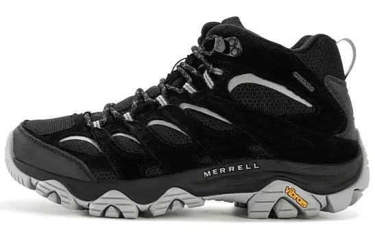 Кроссовки мужские среднего размера черные Merrell