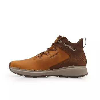 Кроссовки мужские среднего размера коричневые Cat