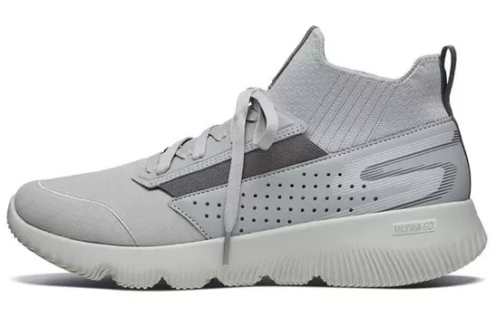 Кроссовки мужские среднего размера серые Skechers