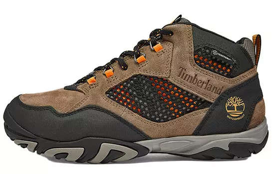 Кроссовки мужские среднего размера, средне-коричневые Timberland