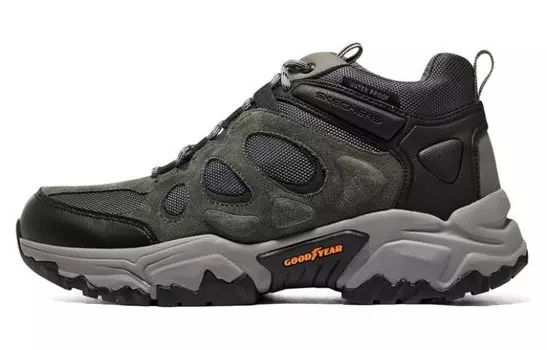 Кроссовки мужские среднего размера, угольно-серые Skechers
