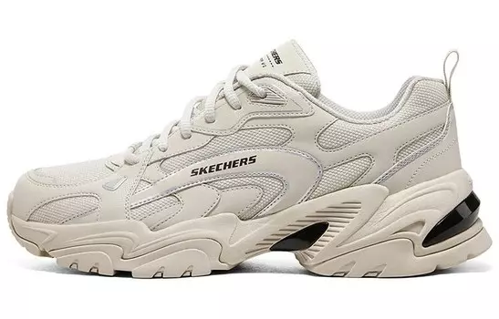 Кроссовки мужские Stamina V2 с низким верхом бежевого цвета Skechers