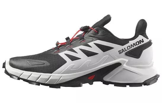 Кроссовки мужские Supercross 4 Hiking с низким верхом белого/черного цвета Salomon