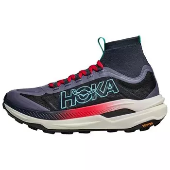 Кроссовки мужские Tecton X High-Top, синий/черный/красный Hoka One One