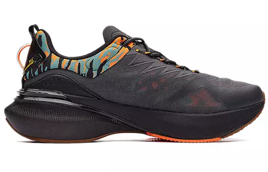 Кроссовки мужские Three-body X Running Shoes с низким верхом, черный/оранжевый 361°