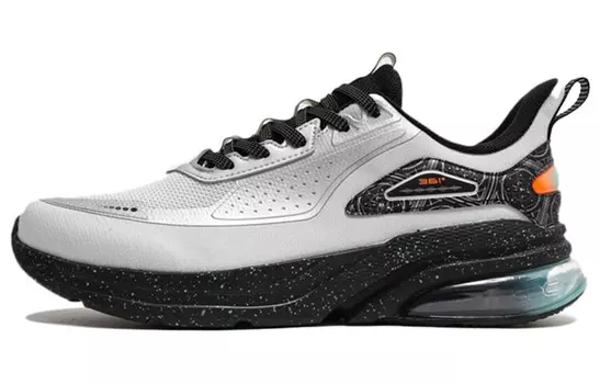 Кроссовки мужские Three-body X Running Shoes с низким верхом серебристо-белого цвета 361°