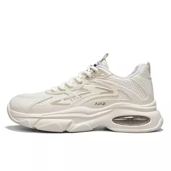 Кроссовки мужские толстые низкие Ajpap, черный/белый