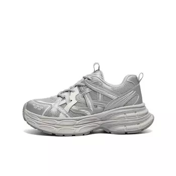 Кроссовки мужские толстые низкие Belle, серый