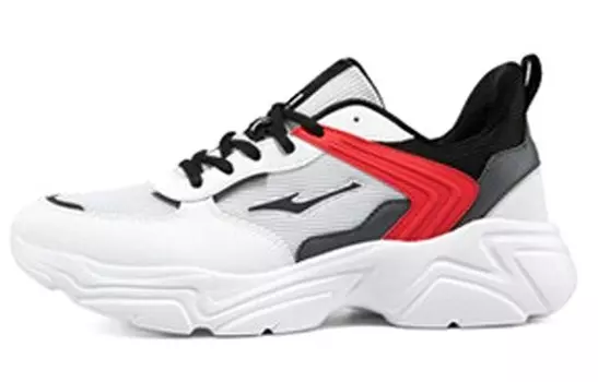 Кроссовки мужские толстые низкие белые/серые Erke