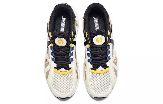 Кроссовки мужские толстые низкие белый/серый/черный 361°