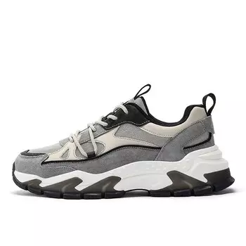 Кроссовки мужские толстые низкие бежевый Jeep Spirit