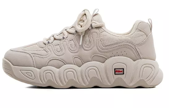 Кроссовки мужские толстые низкие бежевый Renben