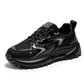 Кроссовки мужские толстые низкие Bindage, черный