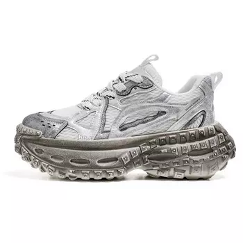 Кроссовки мужские толстые низкие Bindage, серый