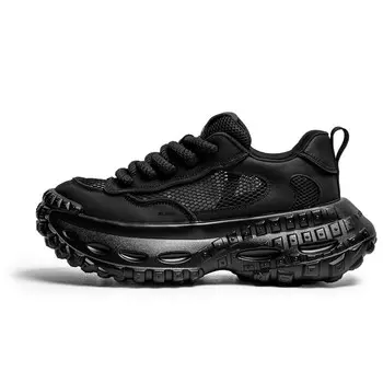 Кроссовки мужские толстые низкие Black-Tailed Deer, черный