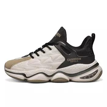 Кроссовки мужские толстые низкие Cahhrrn, хаки