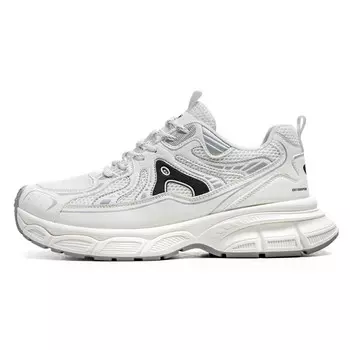 Кроссовки мужские толстые низкие Cat Cooper, белый/зеленый