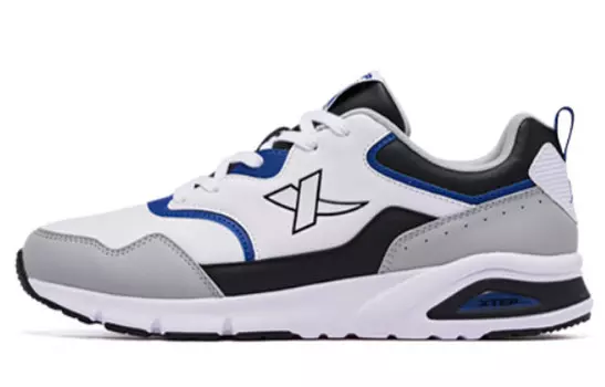 Кроссовки мужские толстые низкие черные/белые/серые Xtep