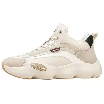 Кроссовки мужские толстые низкие черный Kolumb