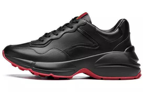 Кроссовки мужские толстые низкие черный Roberta Di Camerino