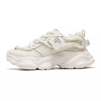 Кроссовки мужские толстые низкие Desert Ram, серебряный