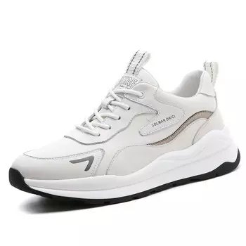 Кроссовки мужские толстые низкие Devanro, белый